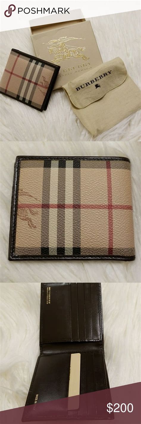 burberry envelope wallet|Burberry wallet for men's.